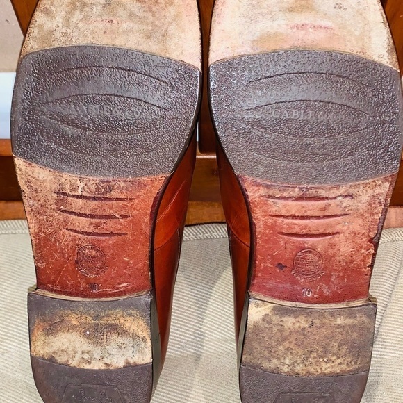 Cable & Company Italian Leather Tassel Loafers. - Picture 6 of 14